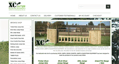 Desktop Screenshot of crosscountryjumps.uk.com